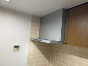 宮城キッチン取付け隊　プロペラからシロッコファンへの取替　施工後